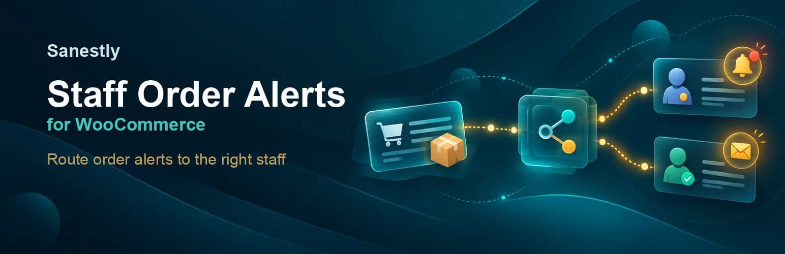 Staff Order Alerts listing artwork on wordpress.org