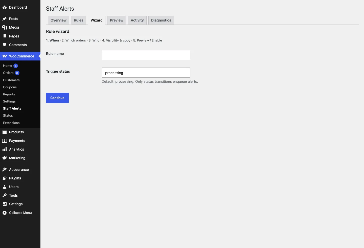 Staff Order Alerts screenshot 2
