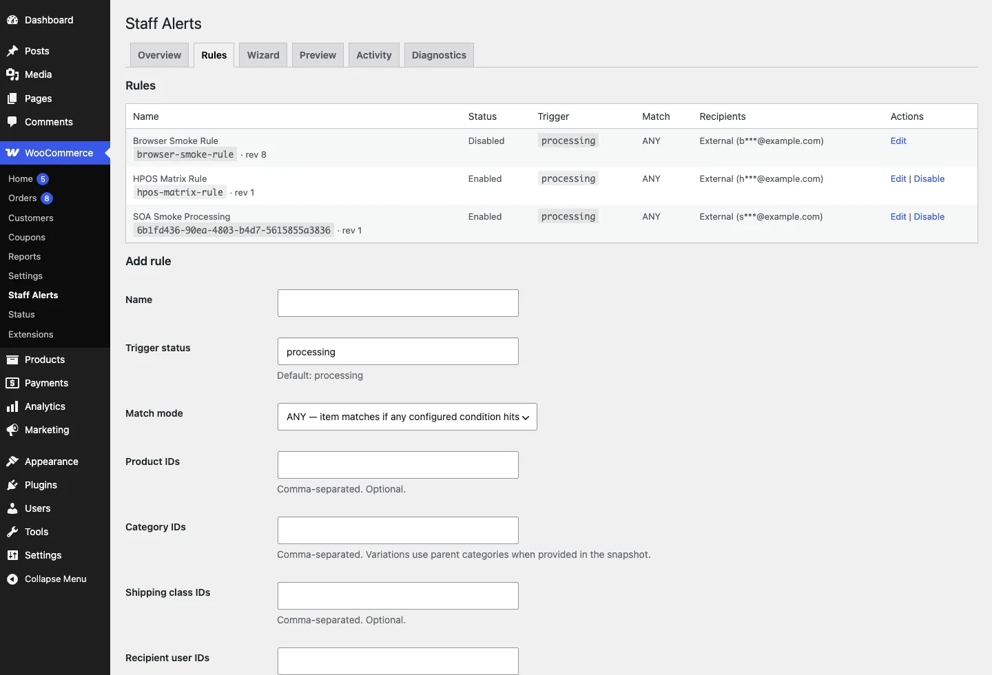 Staff Order Alerts screenshot 3