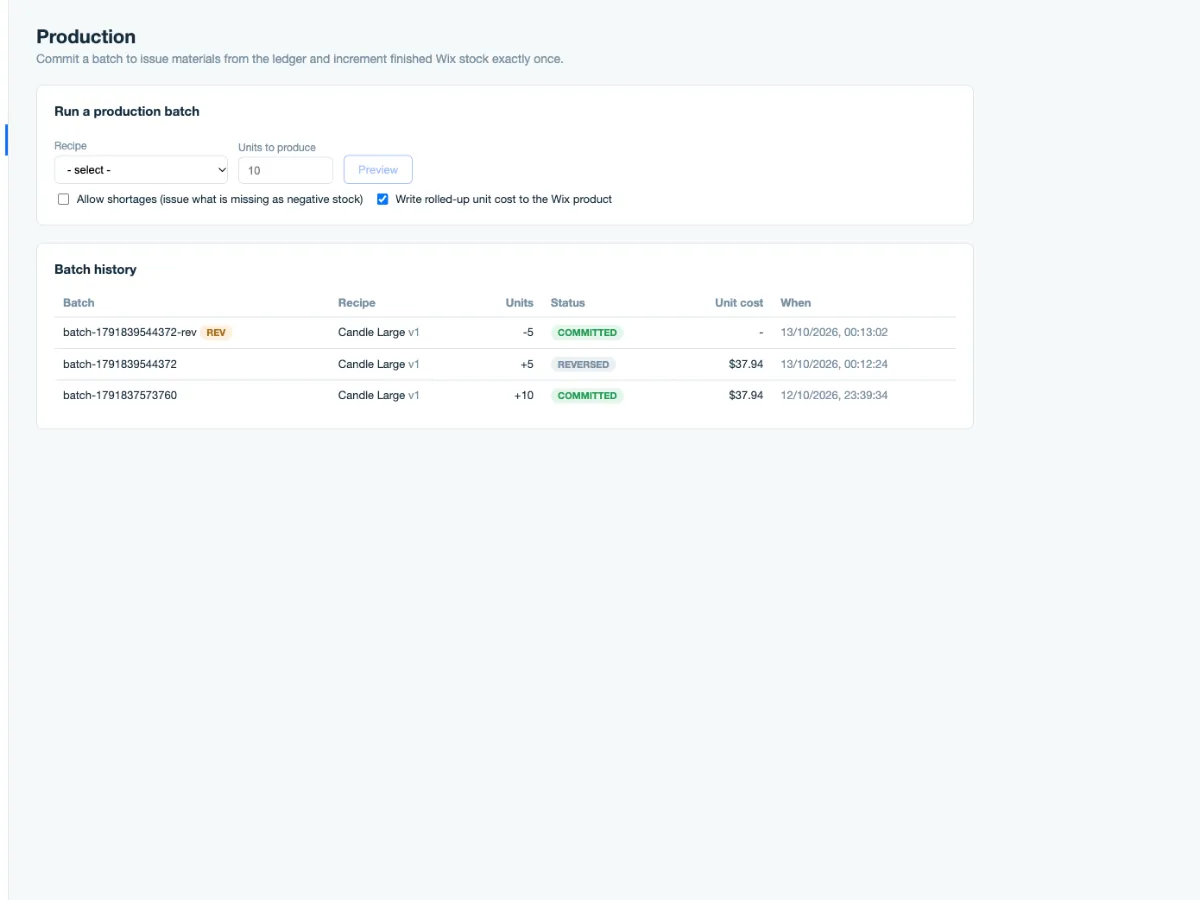 Manufacturing & BOM Lite screenshot 3