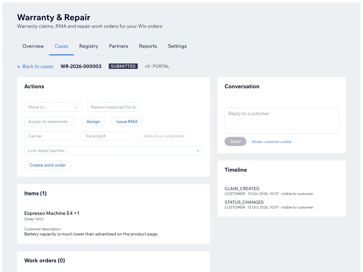 Warranty & Repair screenshot 3
